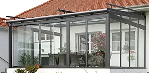 Enclosed terrace